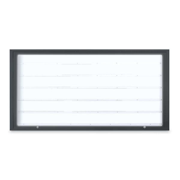 Corkboard, Triple Door, Radius Frame, 72x48", Satin/Summer Tan Forbo